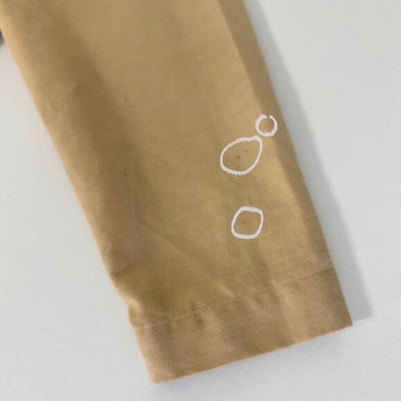 Liz Sport Linen Cotton Blazer Jacket Vintage Small WomensTan Oversized 90s Y2K - Picture 12 of 13